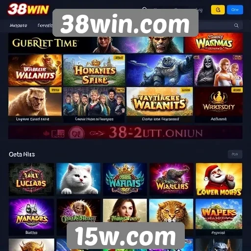 Análise das opções de jogos no site 38win.com